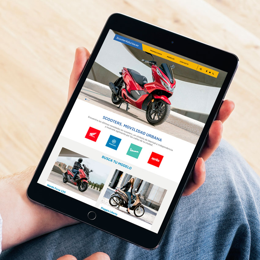 diseño-web-scooters